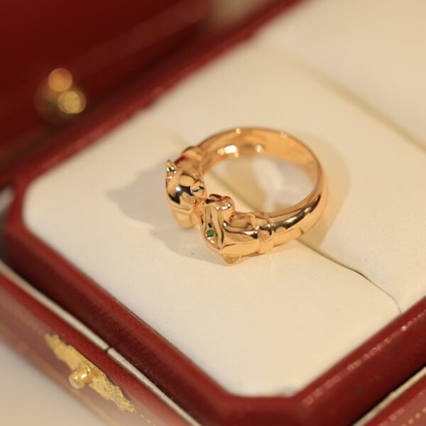 18K Panth¨¨re De Open Ring