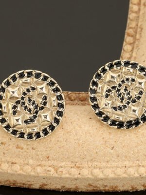 18K CC Strass Earrings