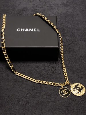 18K CC Yellow Gold Necklace