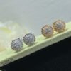 18K Perl¨¦e Diamonds Earrings