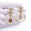 18K CC No.5 Perfume Bottle Earrings