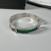 Double G Interlocking G Bangle Wide Bracelet