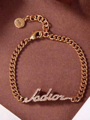 18K CD J'adior Diamonds Bracelet