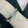 18K Roulis Double Tour Black H Bracelet