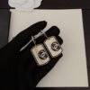 18K CC Plate Earrings