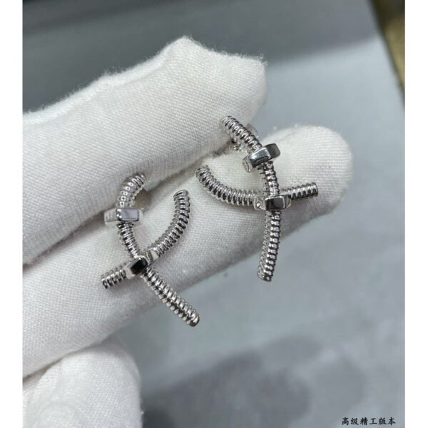 18K ¨¦crou de Earrings