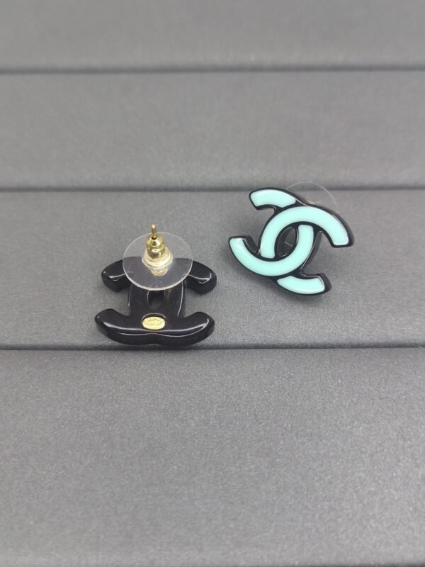 18K Classic Blue CC Earrings