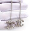 18K CC Long Crystals Earrings