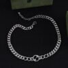 18K Double G Chain Necklace