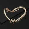18K CC Pearls Necklace