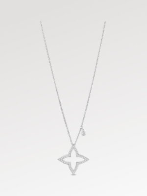 18K Louis Blossom Pendant Necklace