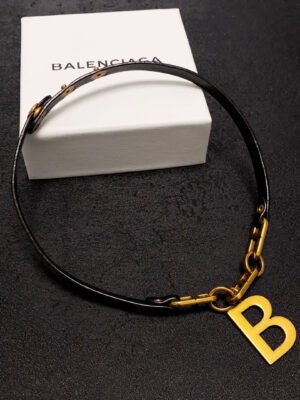 18K BB Choker Necklace