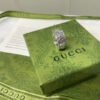 Double G Feline Head Ring