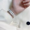 18K CC Open Wide Cuff Bracelet
