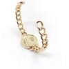 18K CC Open Bracelet