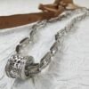 18K B.ZERO1  Diamonds Chain Link Necklace