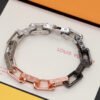 18K Louis Monogram Chain Bracelet