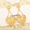 18K CC Coco Crush Heart Pendant Earrings