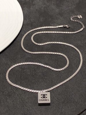 18K CC Pendant Necklace
