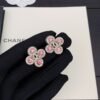 18K CC Pink Diamonds Earrings