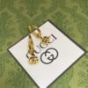 18K Double G Hollow Earrings