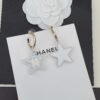 18K CC Star Earrings