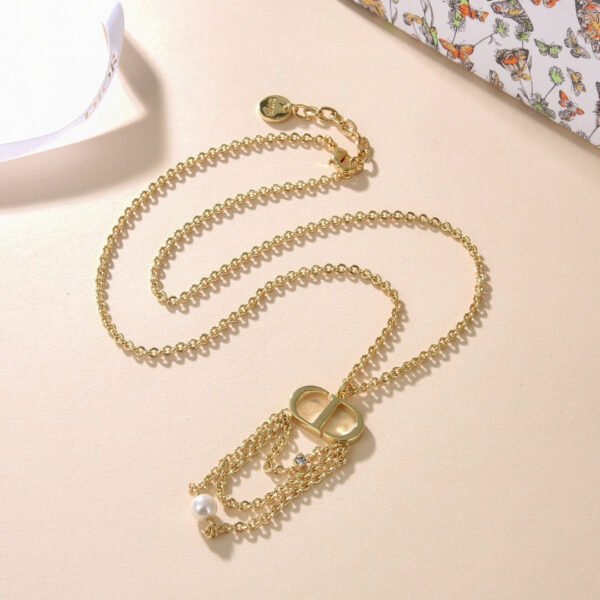 18K CD Chain Necklace