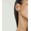 18K CC Camellia Earrings