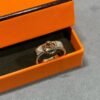 18K Collier De Chien Lock Diamonds H Ring