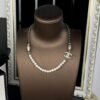 18K CC Crystals Choker Necklace