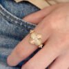 18K Vintage Alhambra Reversible Ring