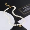 18K CC Pearls Necklace