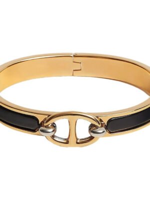 18K Mini Clic Cha?ne D'ancre H Bracelet
