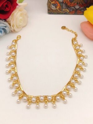 18K CD 30 Montaigne Pearl Necklace