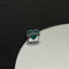 18K CD Blue Heart Ring