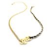 18K CC Black & White Necklace