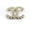 18K CC Diamonds Brooch