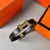 18K Belt Black H Bracelet