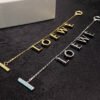 18K Anagram Letter Bracelet