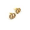 18K CD Diamonds Earrings
