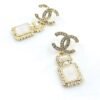 18K CC Perfume Bottle Earrings