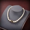 18K CD Pearls Necklace