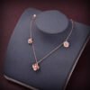 18K CD D-Millefiori Necklace