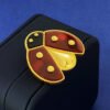 18K Lucky Animals Ladybug Clip Brooch