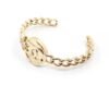 18K CC Open Bracelet