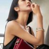 18K Trinity Cushion Bracelet