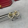 18K Juste Un Clou Diamonds Earrings