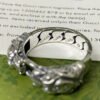Double G Tiger Head Chain Ring