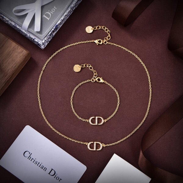 18K Petit CD Bracelet