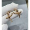 18K ¨¦crou de Earrings